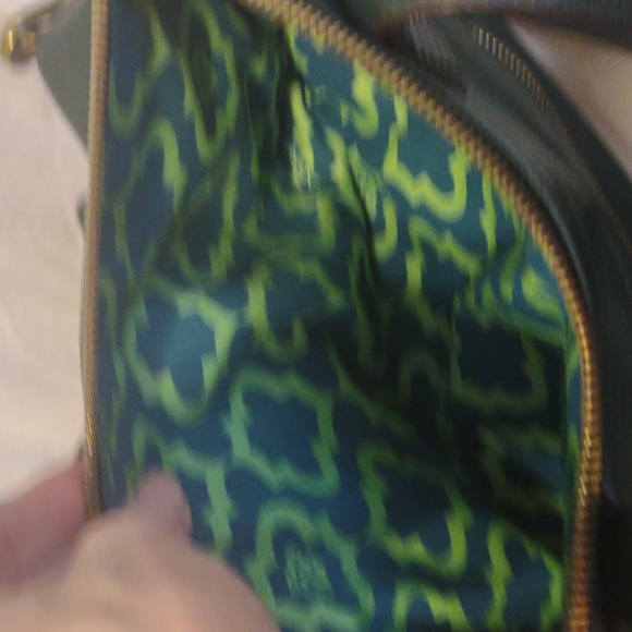 🔥SALE orYany Tote Bag in a Beautiful Hunter Green Leather. NWOT - Picture 12 of 16